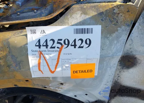 2016 Hyundai Tucson Limited z USA, uszkodzony, nr VIN KM8J33A26GU214521